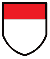  blason d'argent au chef de gueules