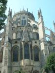 La cathédrale St-Etienne - Vue arrière