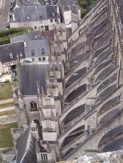 En haut de la cathédrale En haut de la cathédrale