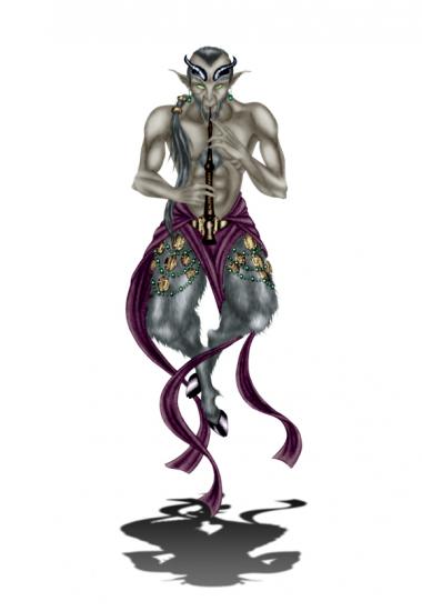 Satyre flutiste