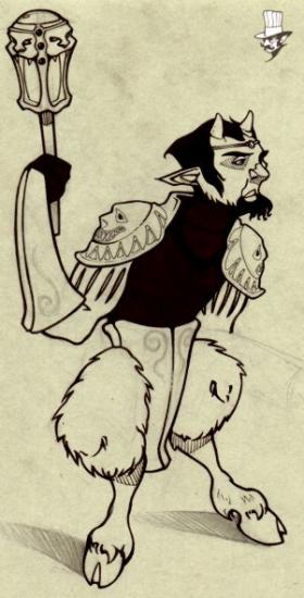 Satyre manchot Satyre manchot