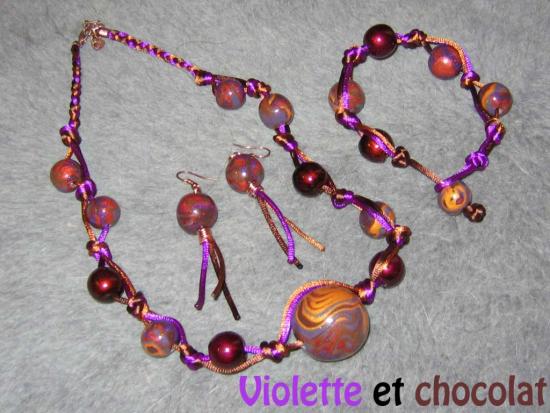 Violette et chocolat Violette et chocolat