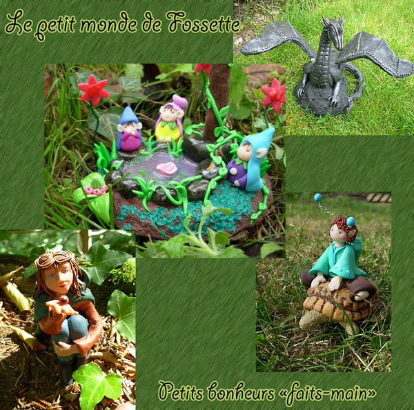 Le petit monde de Fossette - petits bonheurs "faits-main"